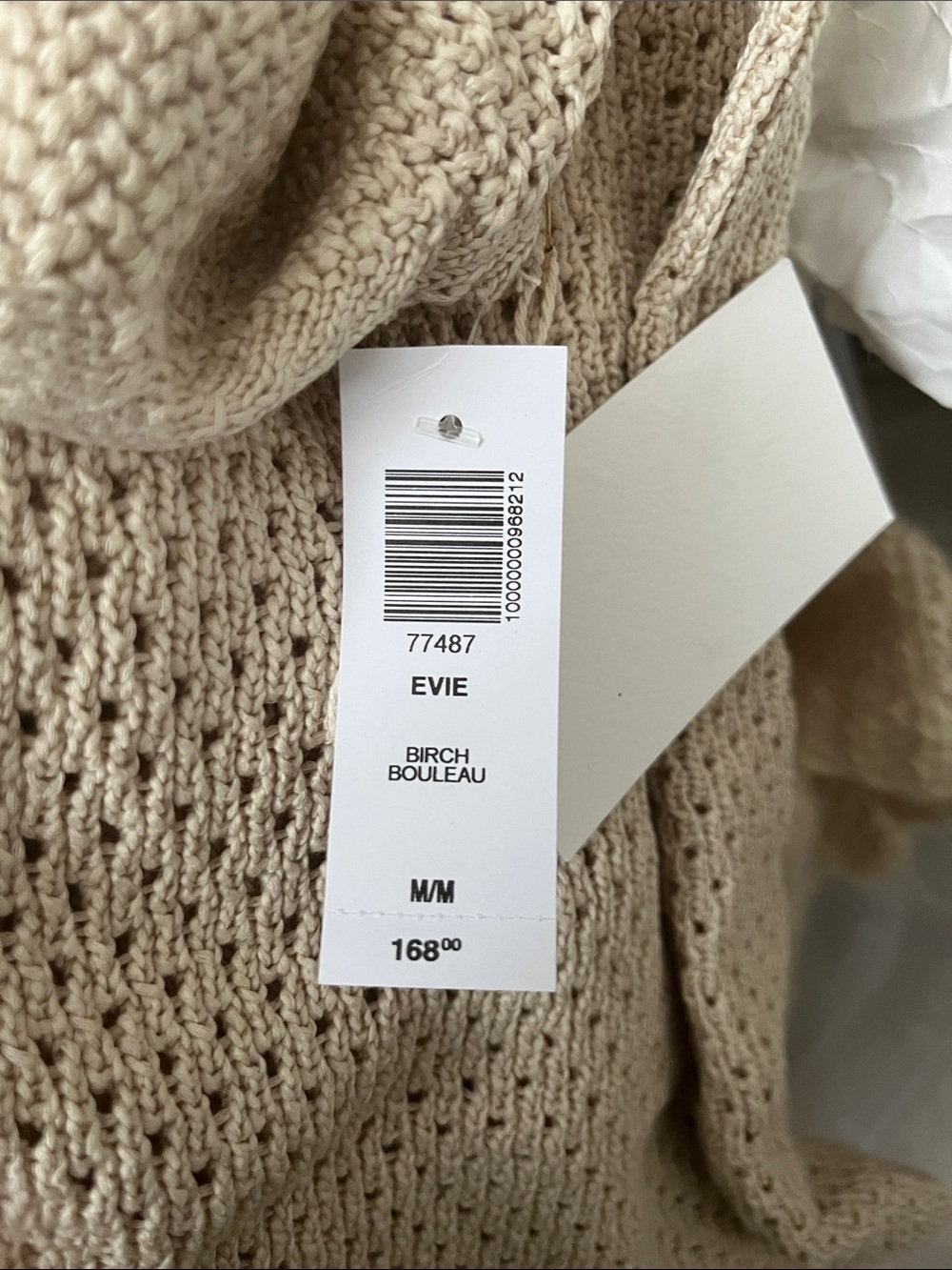 Aritzia Birch Knit Midi Dress with Side Slit - Picture 4 of 4